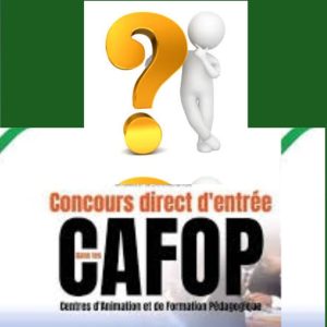 QUIZZ CONCOURS DE CAFOP